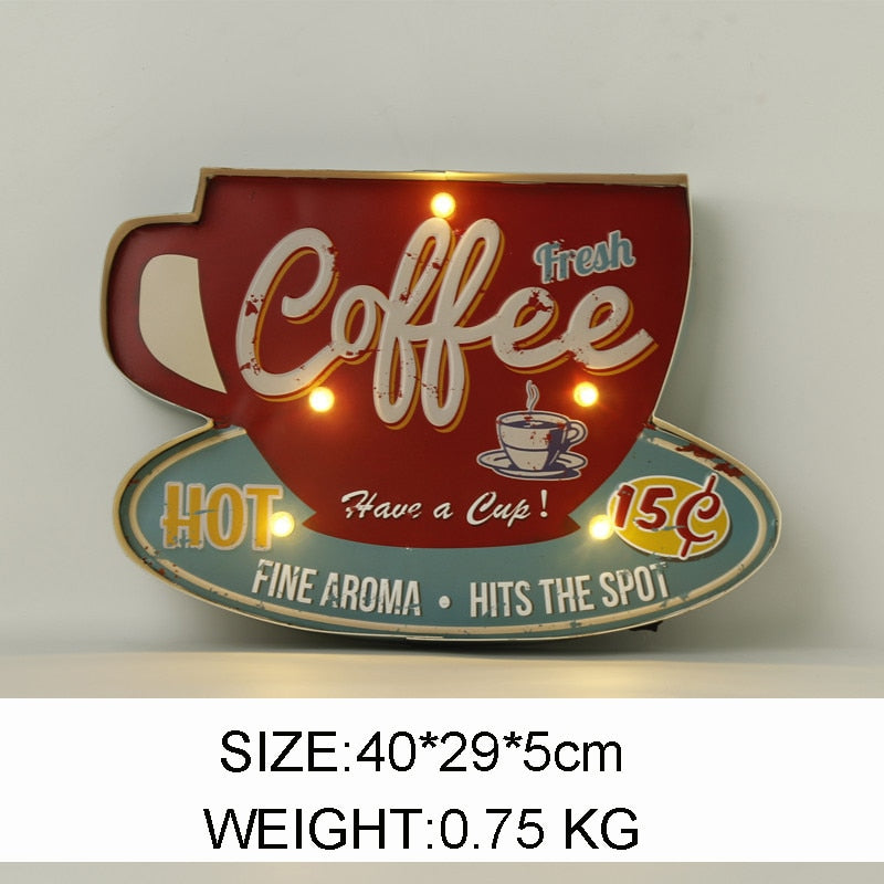 Vintage kyltti keittiöön/baariin