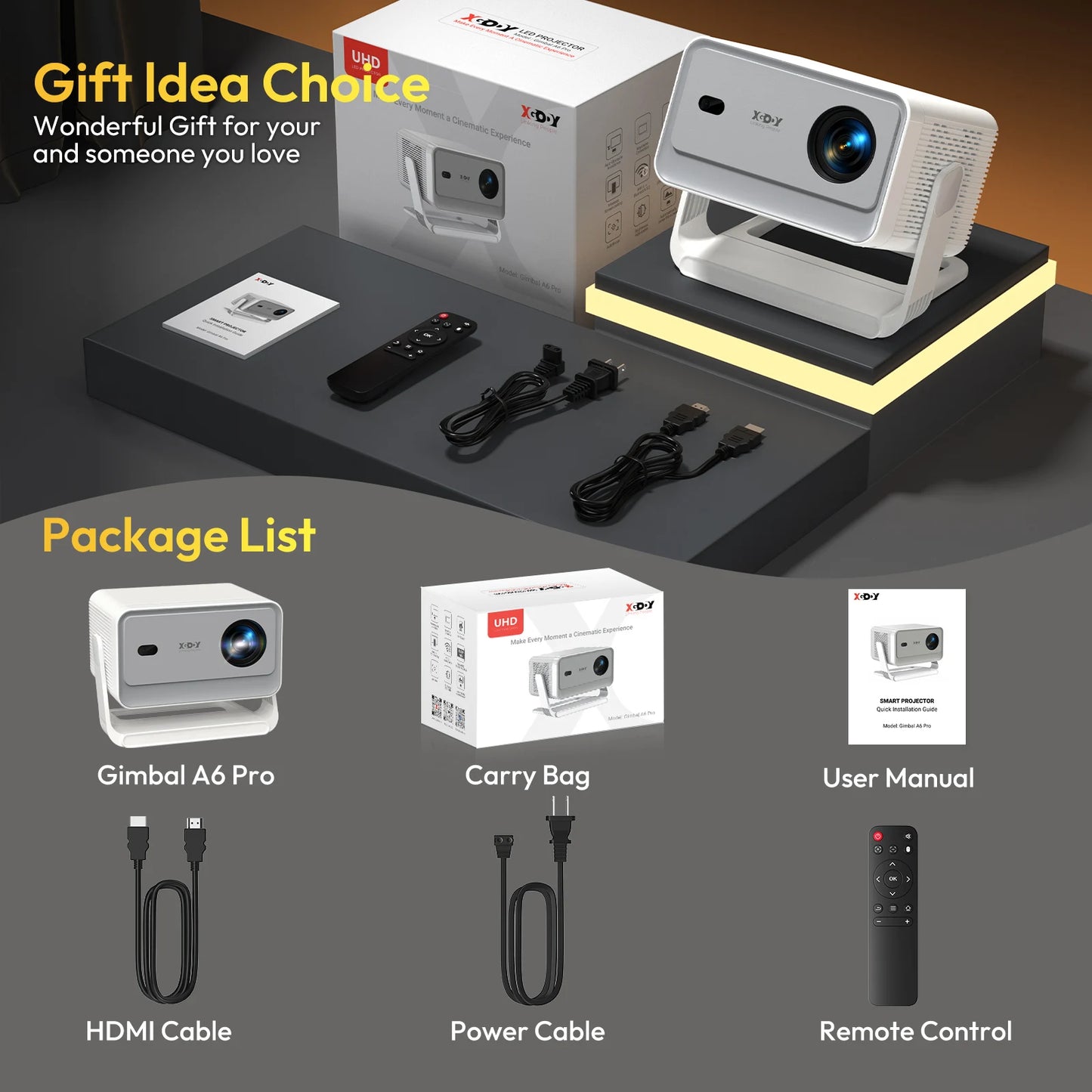 4K 1080i videoprojektori