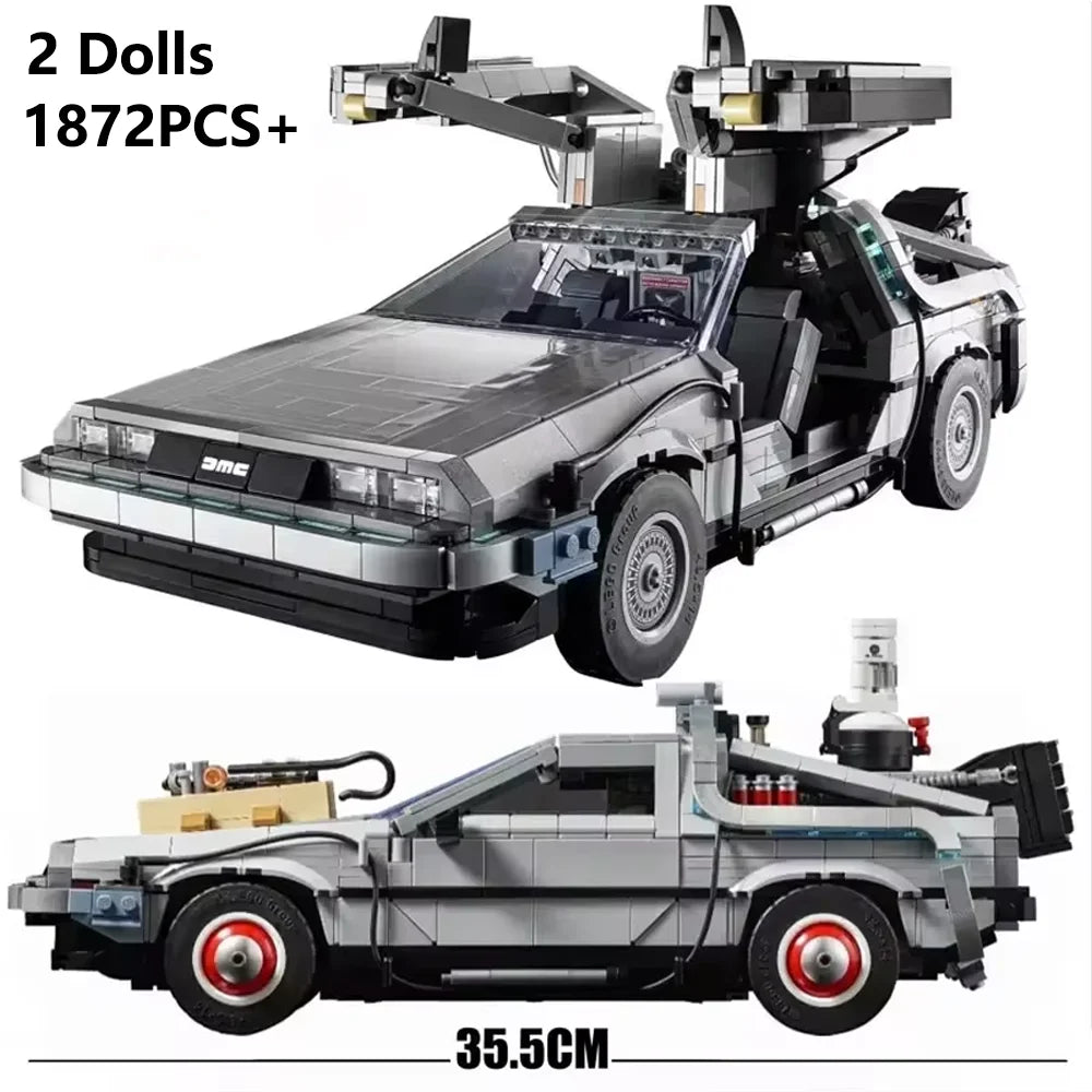DeLorean "Back to the Future" rakennussarja **SUOSITTU**