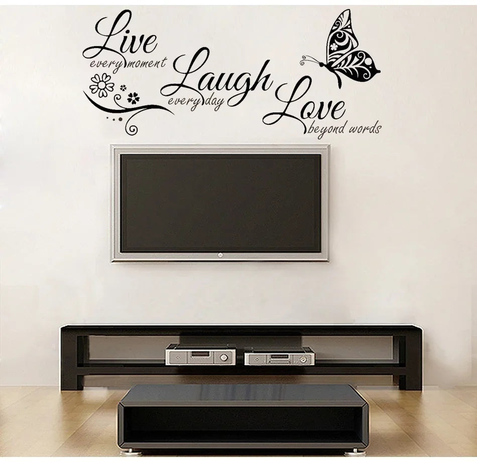 Seinätarra Live Laugh Love