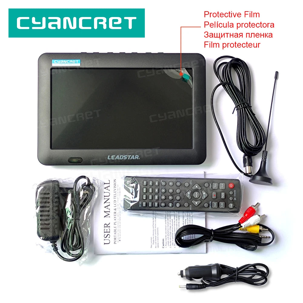 HD matkatelevisio 8"