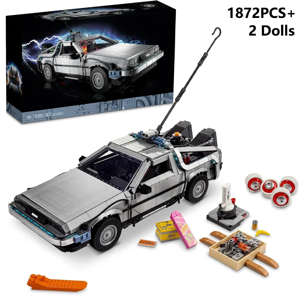 DeLorean "Back to the Future" rakennussarja **SUOSITTU**