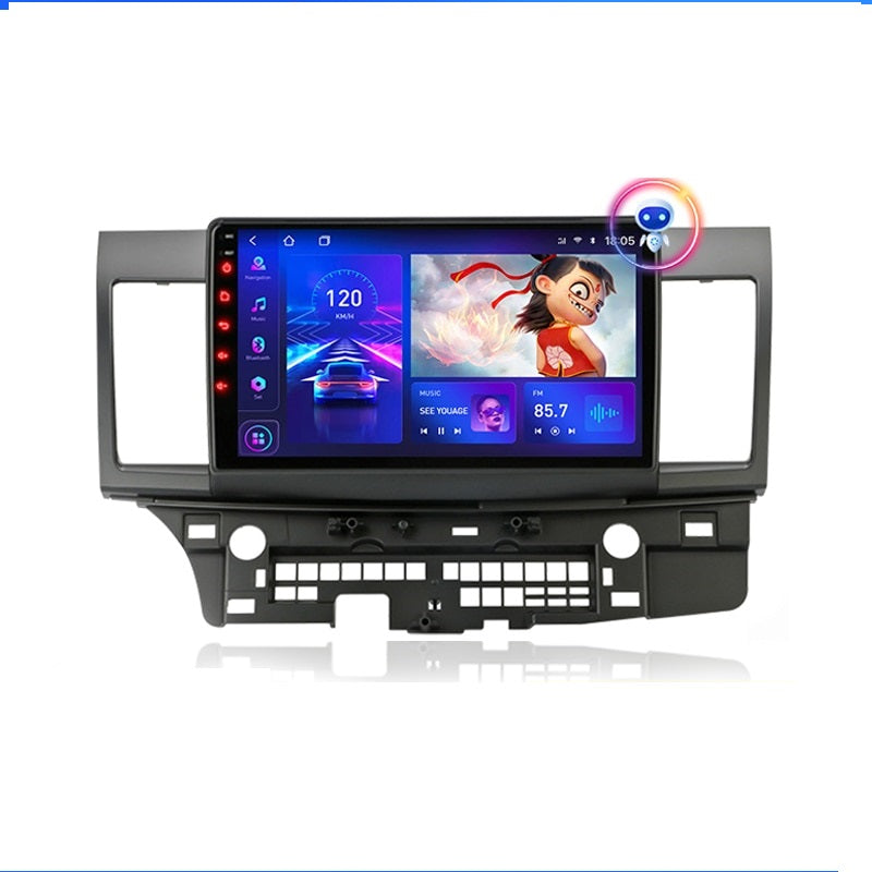 Multimediasoitin Mitsubishi Lancer 2007-2013 **NOPEA TOIMITUS**