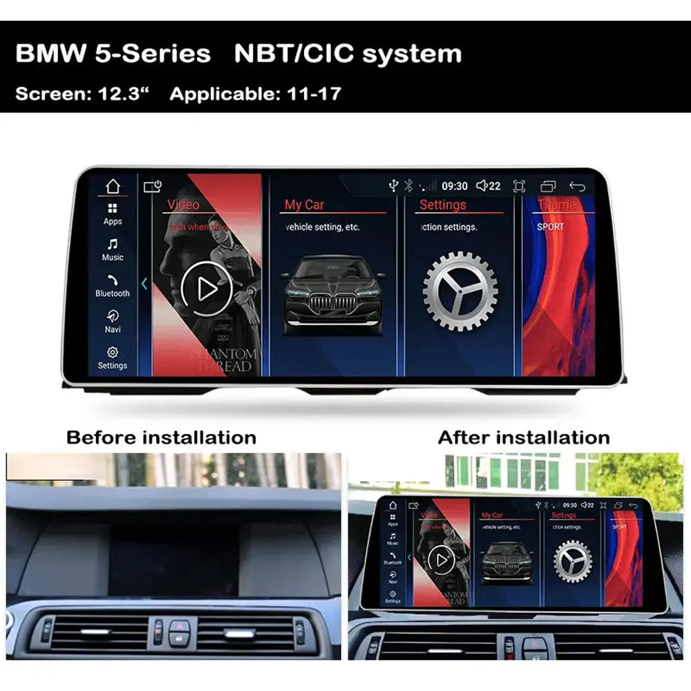 Multimediasoitin BMW 5 2011-2017