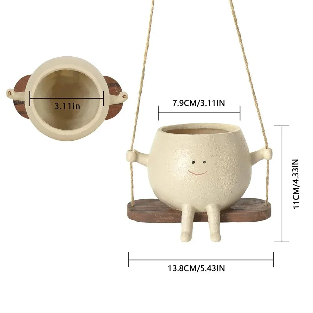 Hauska kukkaruukku