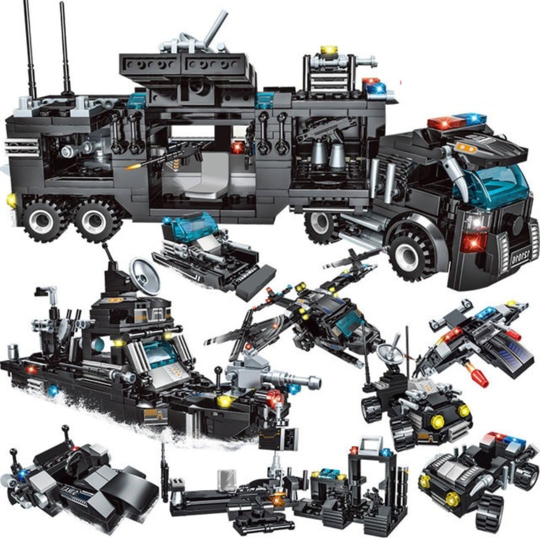 Koottava Poliisin rekka SWAT