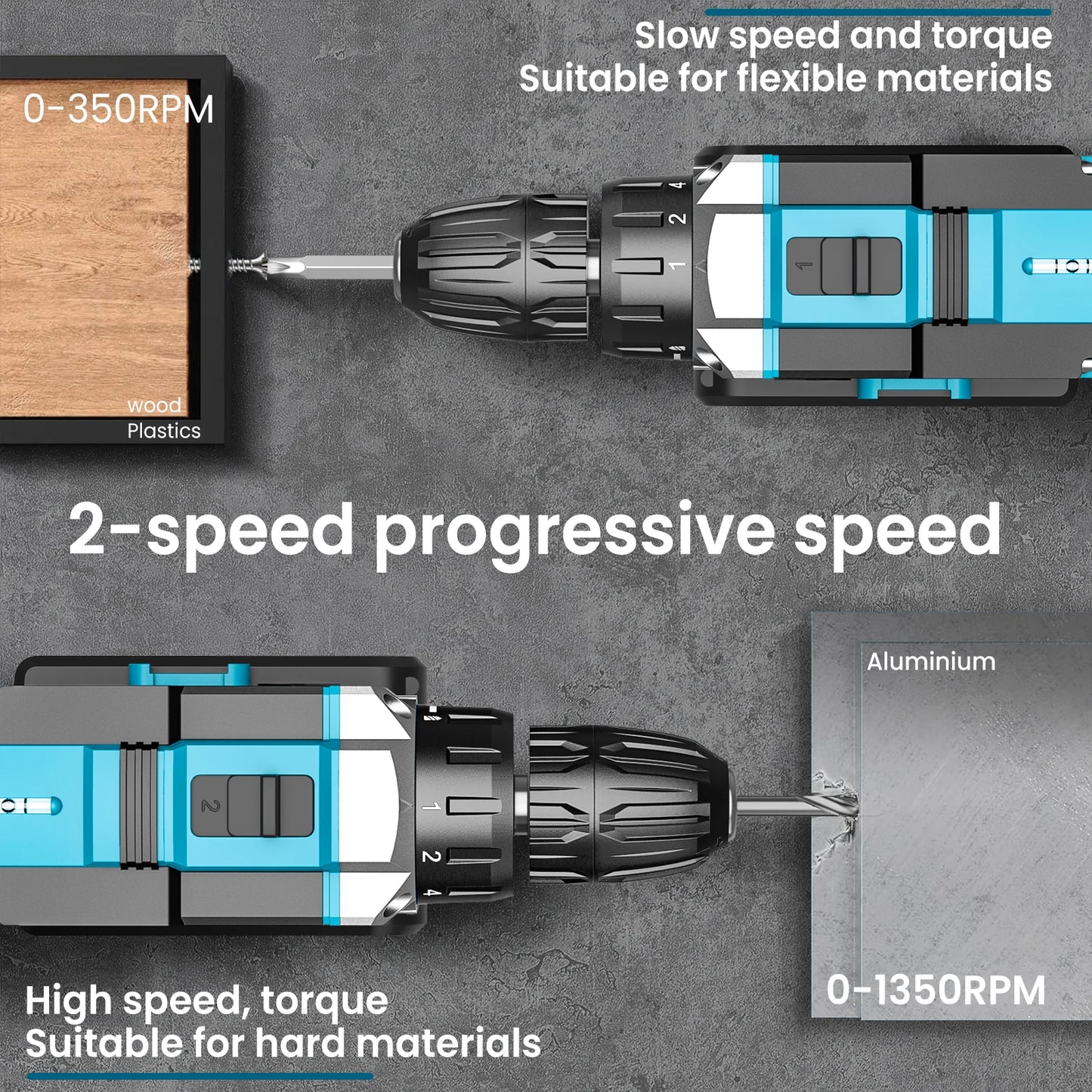 21V Akkuporakone **NOPEA TOIMITUS**