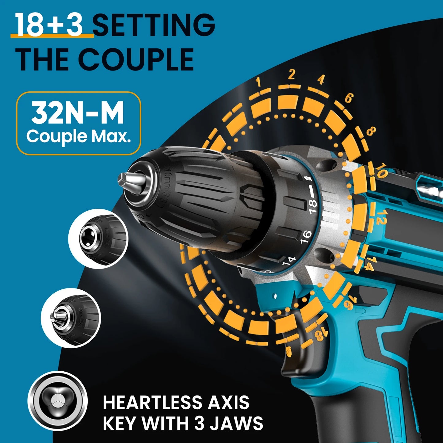 21V Akkuporakone **NOPEA TOIMITUS**