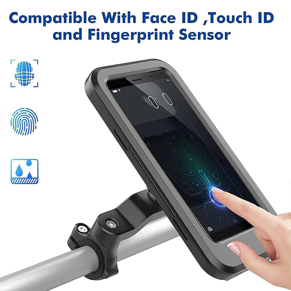 Puhelinpidike pyörään