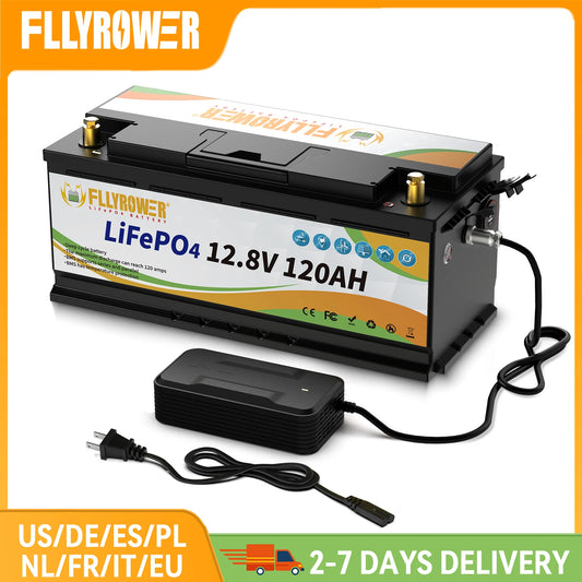 12V 120Ah LiFePO4 Akku **NOPEA TOIMITUS**