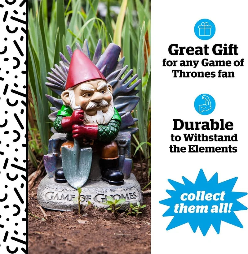 Puutarhatonttu "Game Of Gnomes"