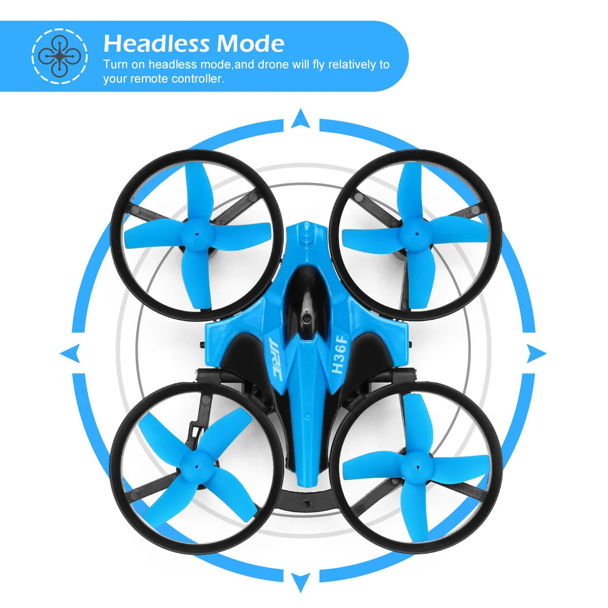 RC-ilmatyynyalus 3-in-1 – Drone, vene ja maastoajoneuvo 2,4 GHz