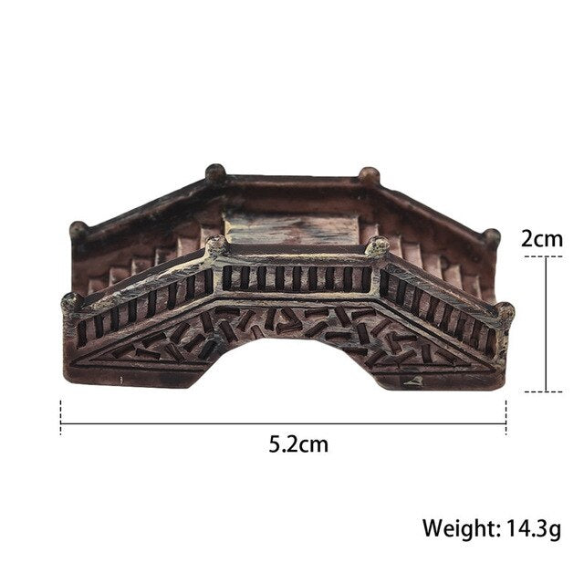 Miniatyyri taloja/hahmoja/puita/siltoja ym.