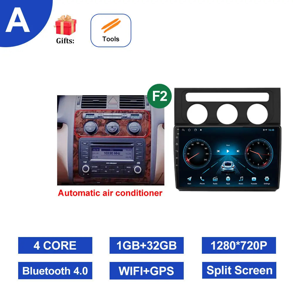 Volkswagen Touran multimediasoitin 2003 - 2010