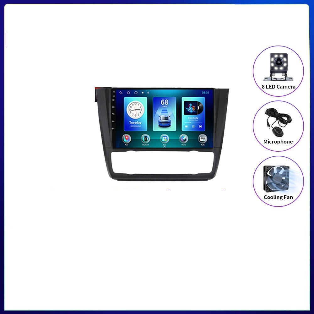 JUSTNAVI multimediasoitin BMW 1 sarjaan