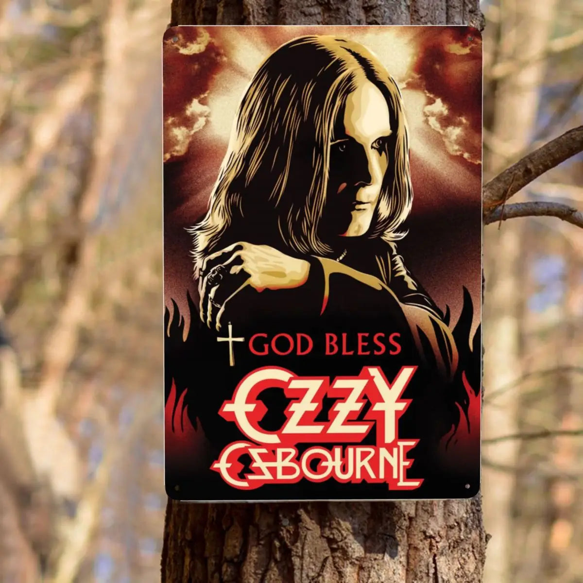 Ozzy Osbourne Metallikyltti