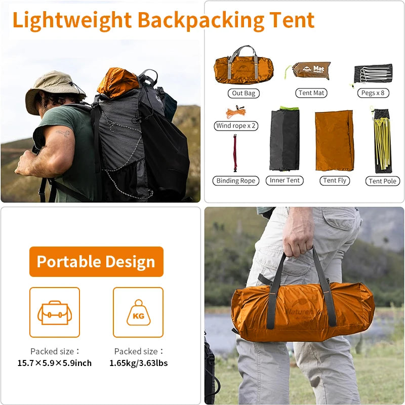 Naturehike Yhden hengen teltta