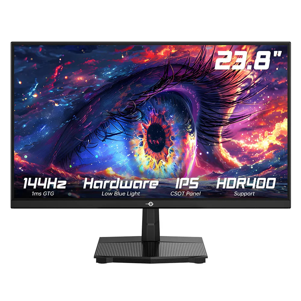 23,8" IPS-näyttö 144 Hz, HDR400, 1 ms