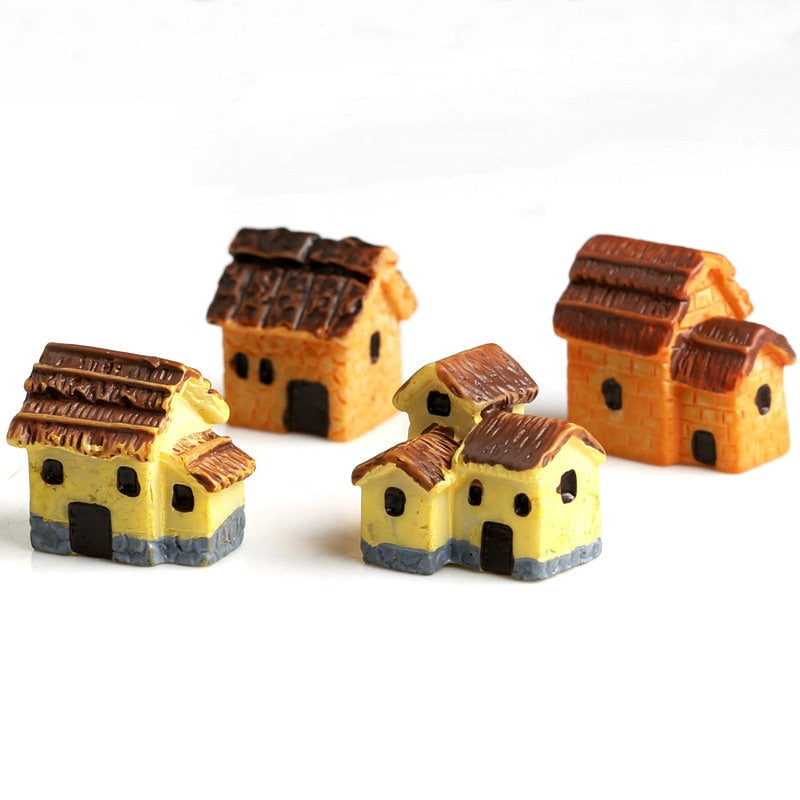 Miniatyyri taloja/hahmoja/puita/siltoja ym.