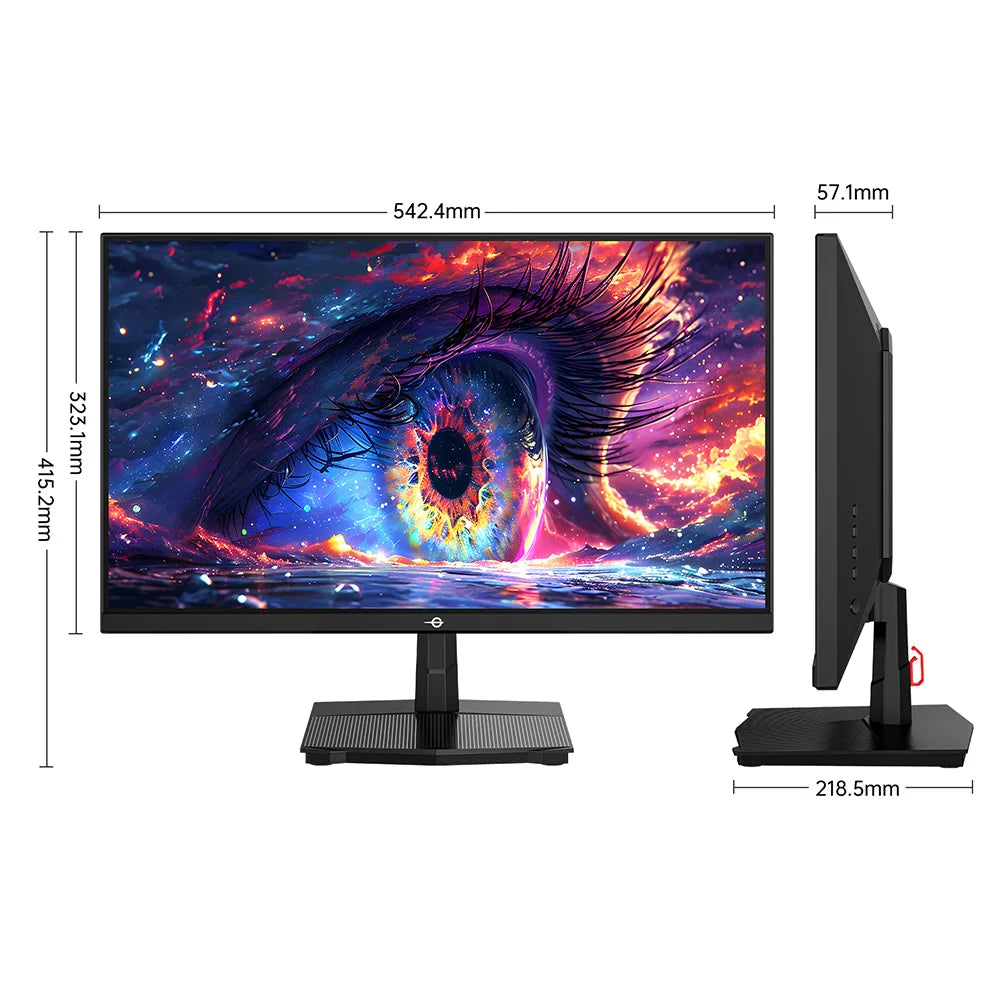 23,8" IPS-näyttö 144 Hz, HDR400, 1 ms