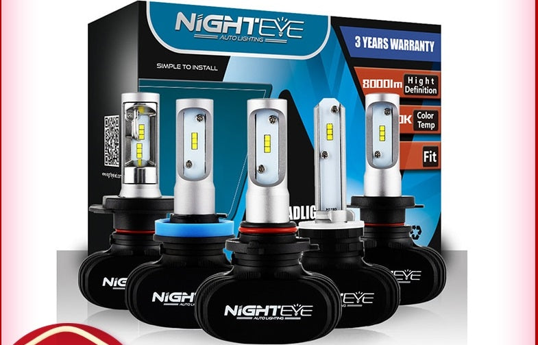 Nighteye LED polttimot H1 H7  H11