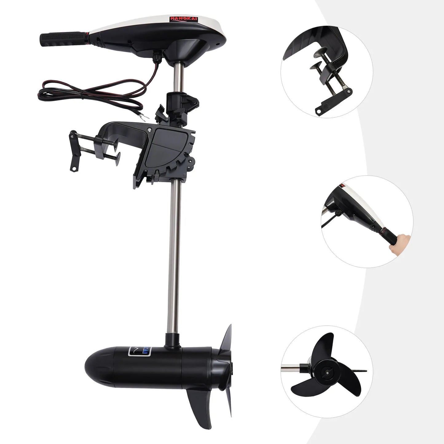 Hangkai sähkömoottori 12V 552W **NOPEA TOIMITUS**