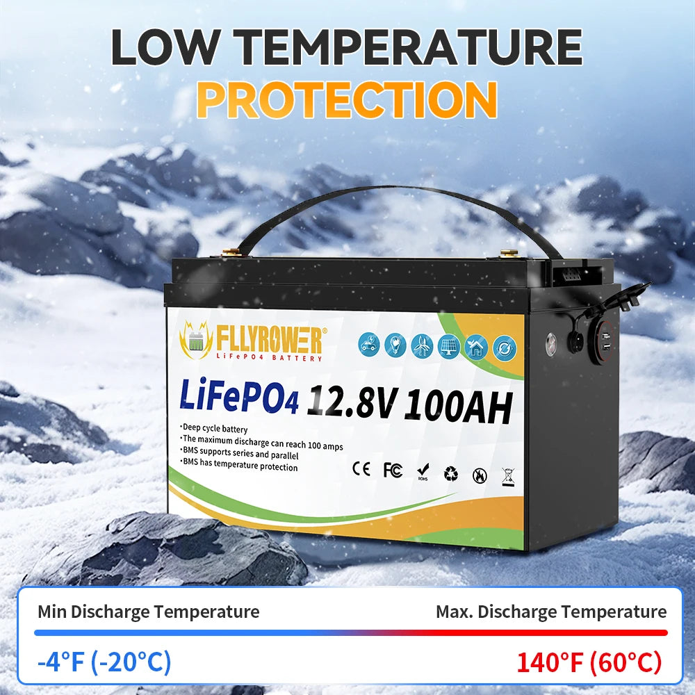 LiFePO4 12V 100Ah Akku **NOPEA TOIMITUS**