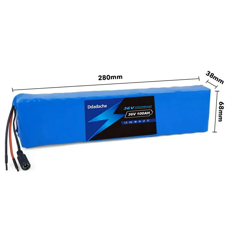 Litium Akku laturilla 1000W