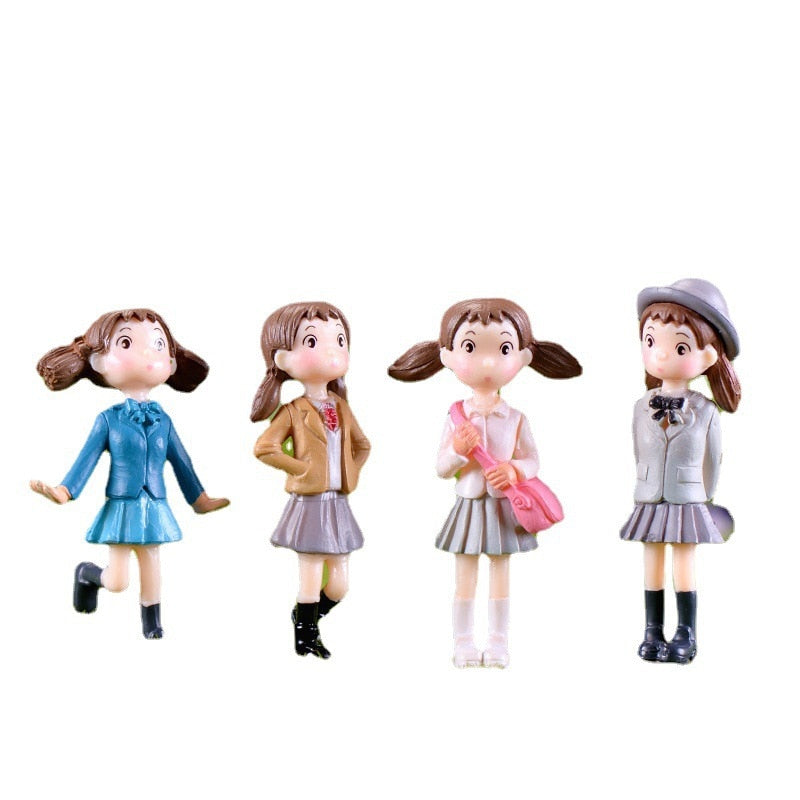 Miniatyyri taloja/hahmoja/puita/siltoja ym.