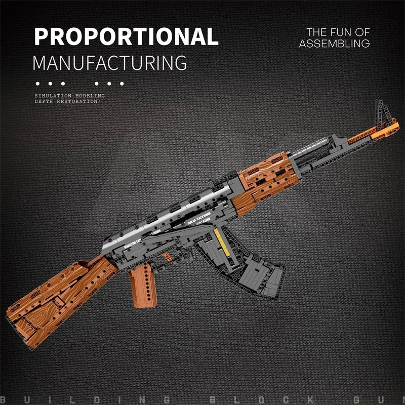 AK47 koottava rynnäkkökivääri