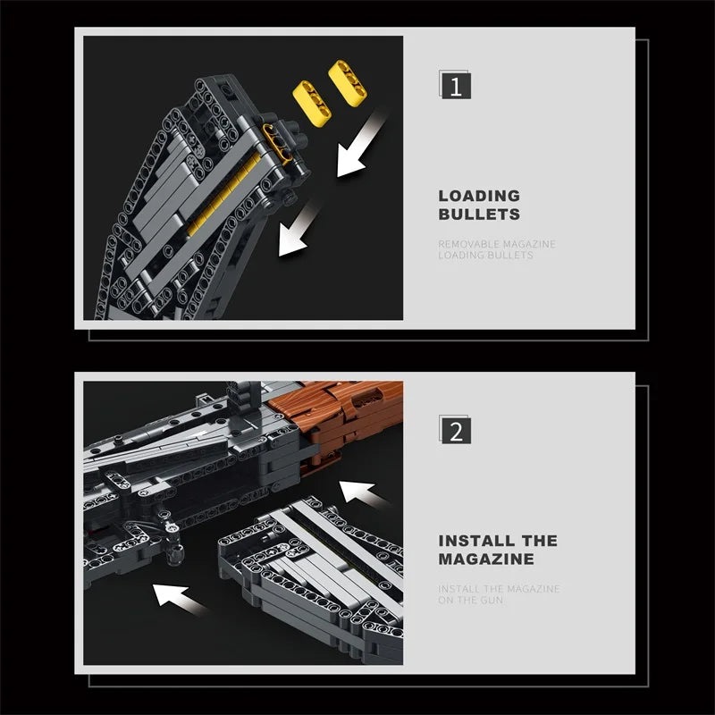 AK47 koottava rynnäkkökivääri