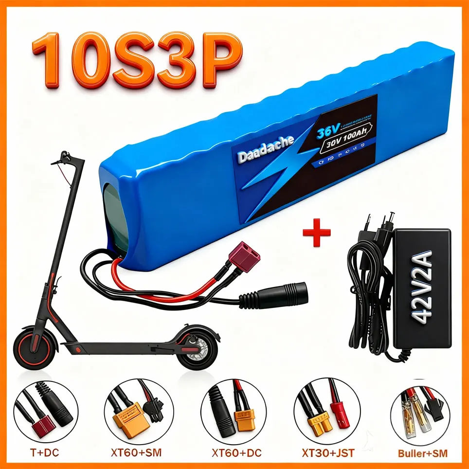 Litium Akku laturilla 1000W
