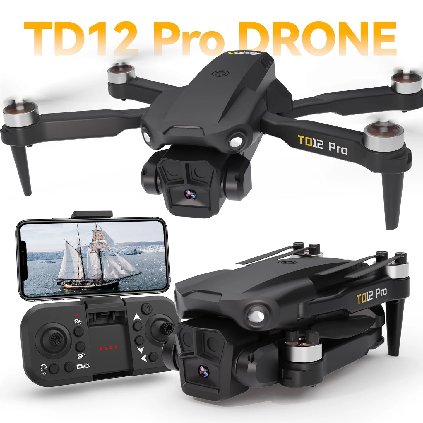 Drone 1080p HD kameralla