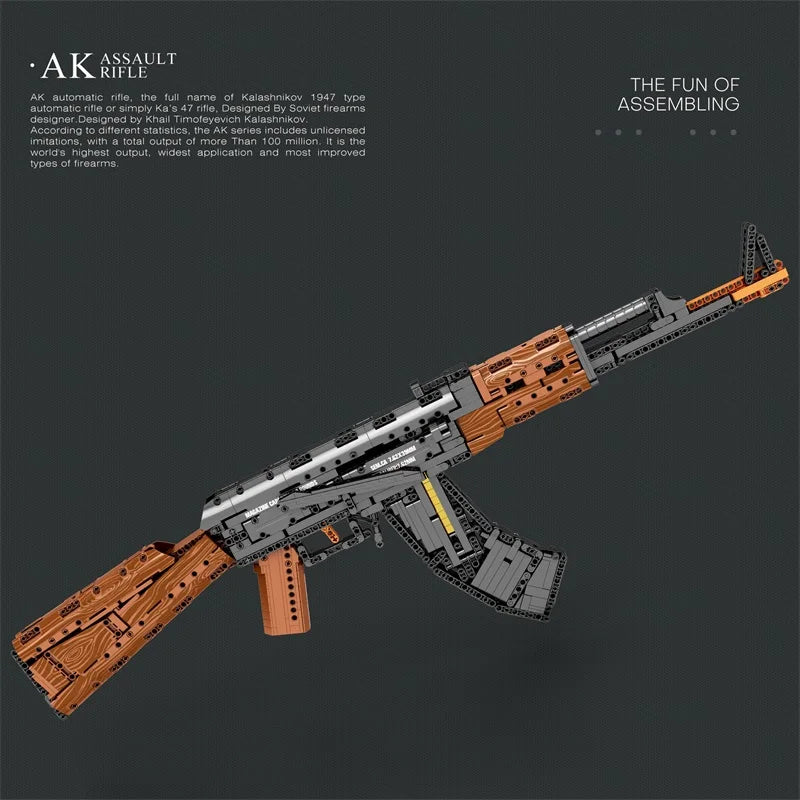 AK47 koottava rynnäkkökivääri