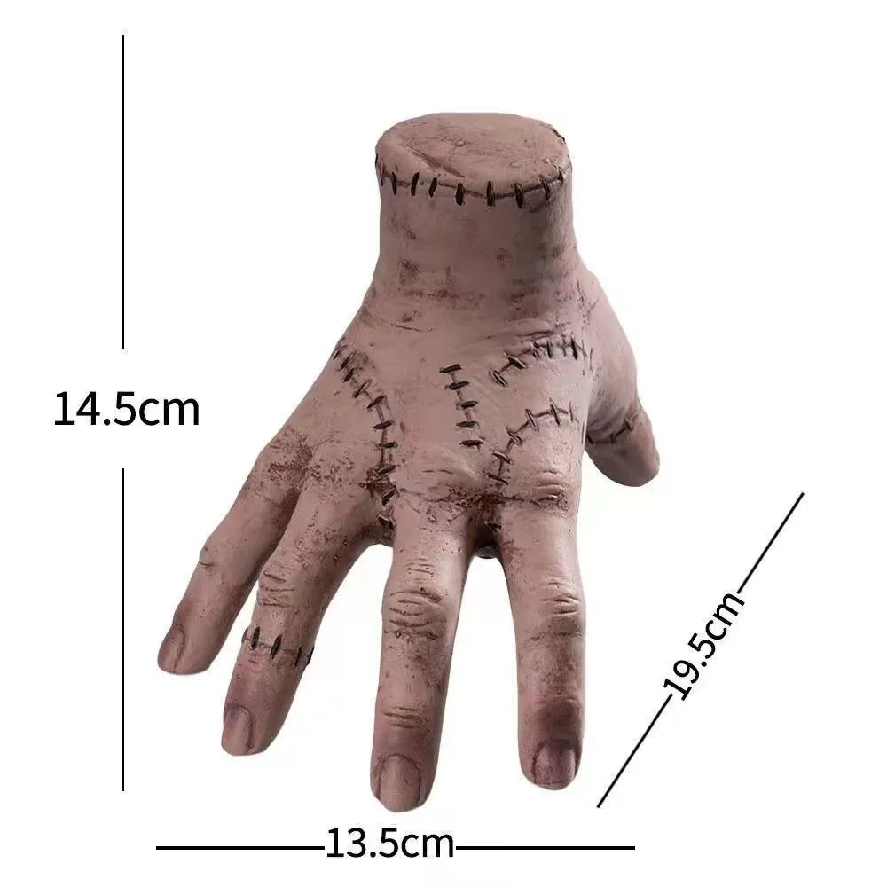 Lateksikäsi – Halloween-rekvisiitta, realistinen, 13,5x19,5x14,5cm