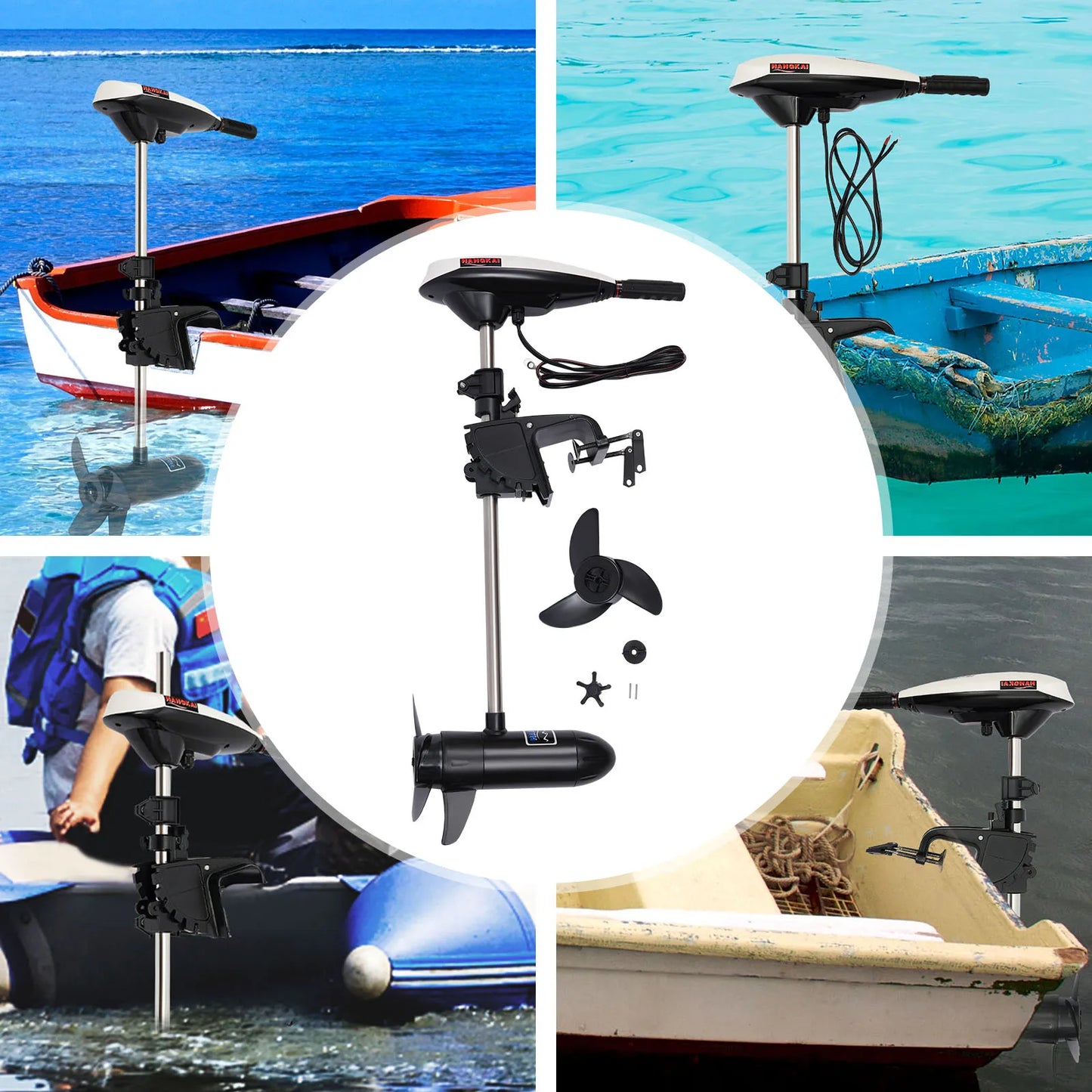 Hangkai sähkömoottori 12V 552W **NOPEA TOIMITUS**