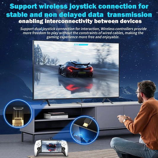 Käsikonsoli 20 000+ Retropeliä – SF3500 | 5" IPS HD | Mini HDMI | Suomi | CE