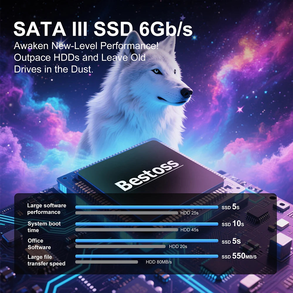 Bestoss SSD 2.5" Sata 3.0 Kiintolevy